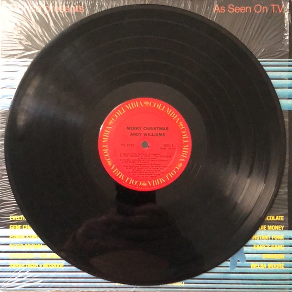 Andy Williams Merry Christmas Vinyl Lp - Picture 3 of 6